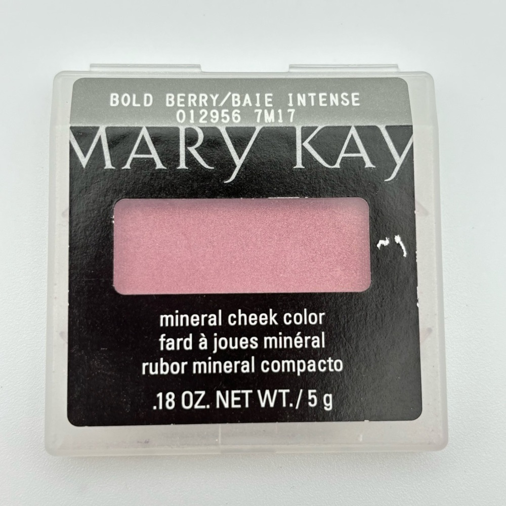 Mary Kay Mineral Cheek Colour in Bold Berry / Baie Intense 012956 7M17